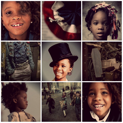 rorythedragon: Genderswapped Les Mis - Quvenzhané Wallis as Gavroche If you asked the great c