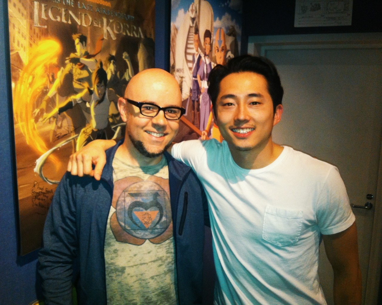 michaeldantedimartino:  So happy to have Steven Yeun as part of the Avatar family.