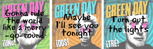 pemmz:  Green Day albums + first lines 