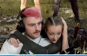 simplylove101: “Why are you looking at my hair and judging me?” “I’m looking at your face cuz you’re pretty.” (AKA Jenna & Julien being unexpectedly adorable during the ‘Jenna’s Hair Wrap Funeral’ Twitch Stream (March 3rd 2018)