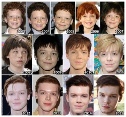 theonewiththevows:  The Evolution of: Cameron Monaghan   hadi ateyizler bunu da açıklasın