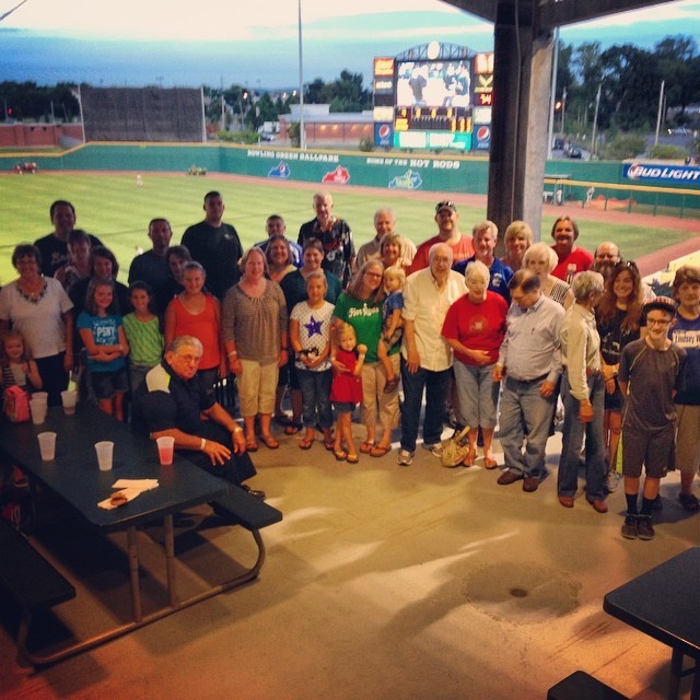 Having a ball: LWC Night at @BGHotRods.