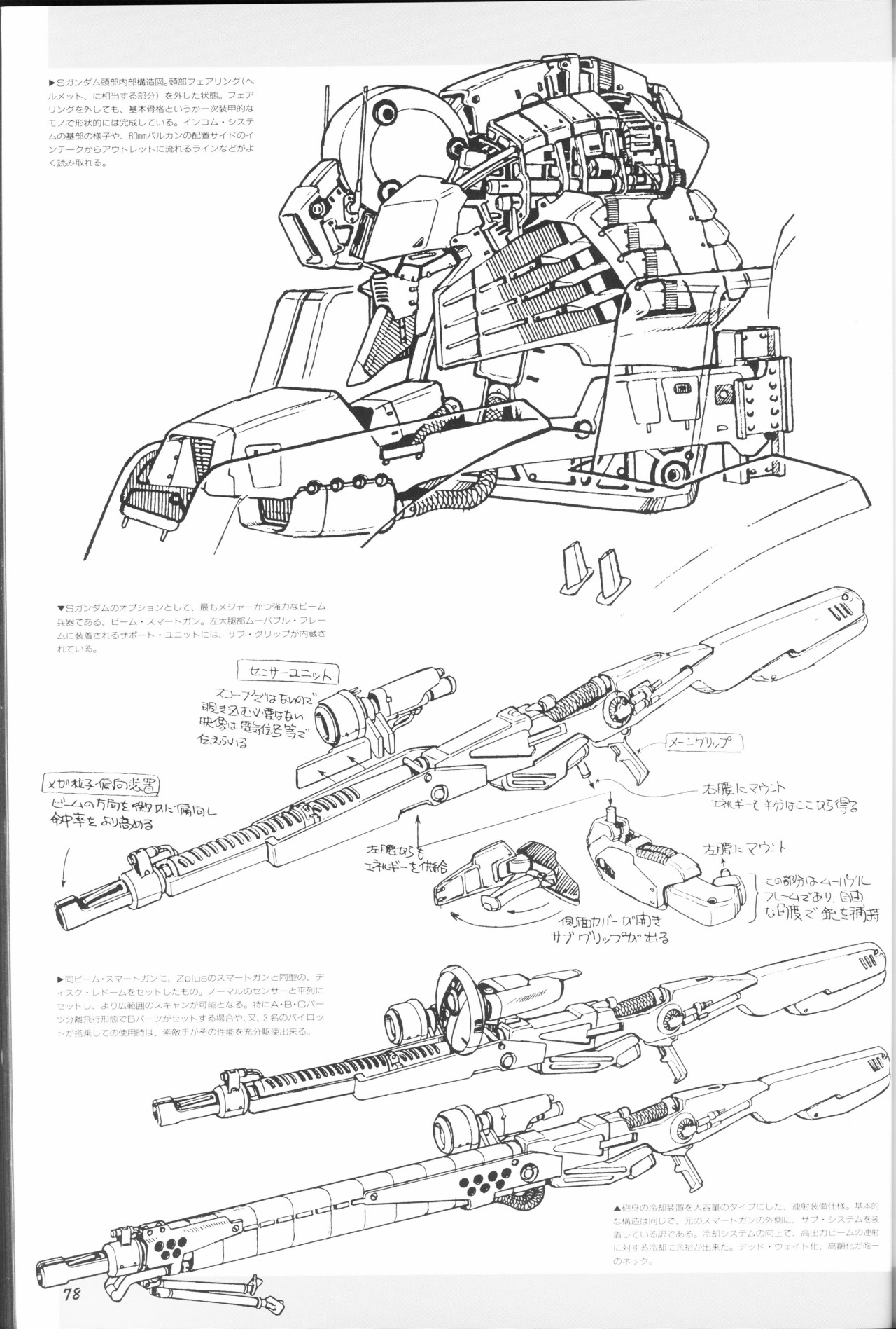 jinwylie:   The S Gundam was a very heavily armed and armored mobile suit. Constructed