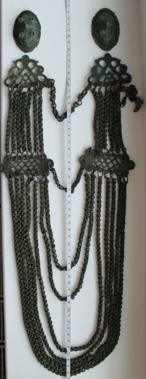 tumuseum:  Bronze fibula with a chain.  Finno-Ugric adult photos