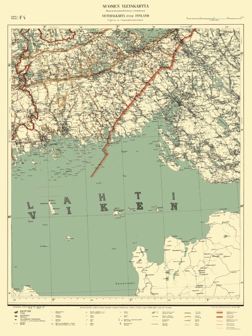 xoverit:1940 maps of Finland showing territories lost to the Soviet Union due to the Winter War.