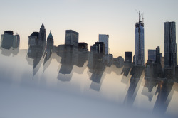  completed project. single exposure images taken with a glass prism held in front of the lens, nyc. thezartorialist.com 