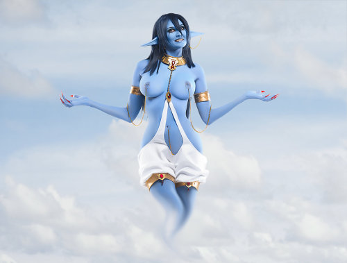 nerdynakedgirls:  Magi: The Labyrinth of Magic: Piamon sexy cosplay by Kak-Tam-Ee 