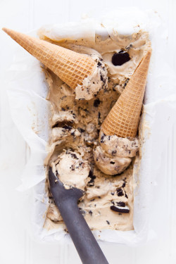 intensefoodcravings:  No-Churn Coffee Oreo Ice Cream | Broma Bakery