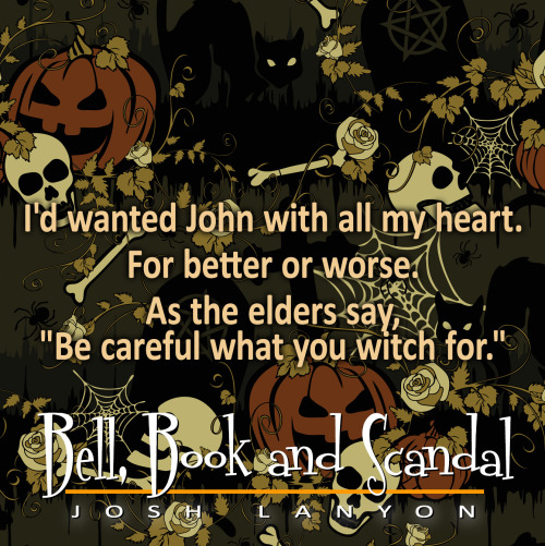 BELL, BOOK AND SCANDAL goes live on Tuesday! 