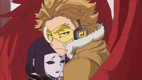 “I’ll protect you Babybird.” Okay yes, I’m now obsessed with Hawks. But look at him. How could I not