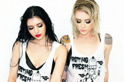 alysha:  Hanna Beth and Alysha Nett for Rotting