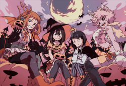 levizs:                      🎃👻 HALLOWEEN GIRLS 🎃👻 cuties! &lt;3