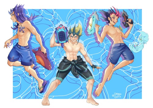 I Gave Them A Beach Episode, But It's A Pool And They Have Themed Waterguns