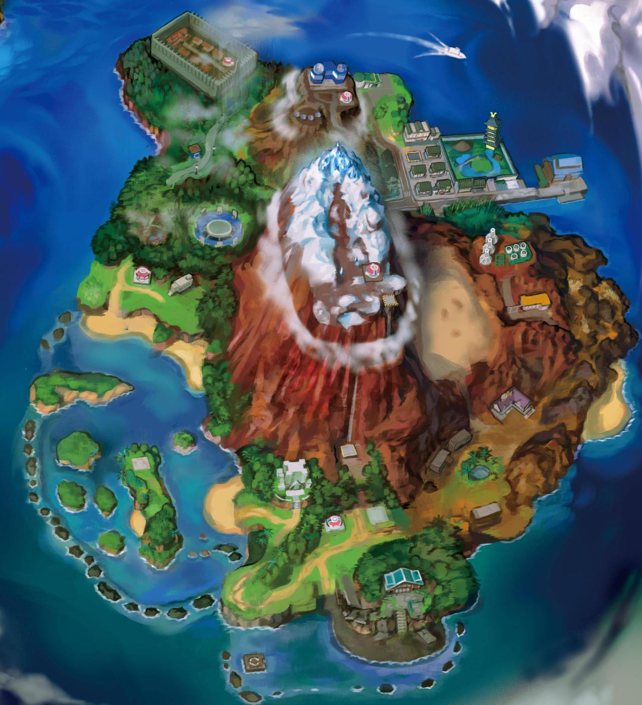 retrogamingblog:  Pokemon Sun and Moon’s Alola Region 