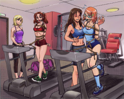 jackmatador512k: If your Princess wants to go to the gym, you just have to find a place with trainers that will meet your specifications to always ensure your precious little girl gets her submission training incorporated into it.  Sure the trainers