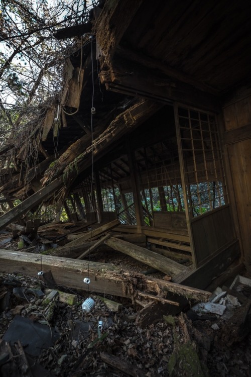 Abandoned village.