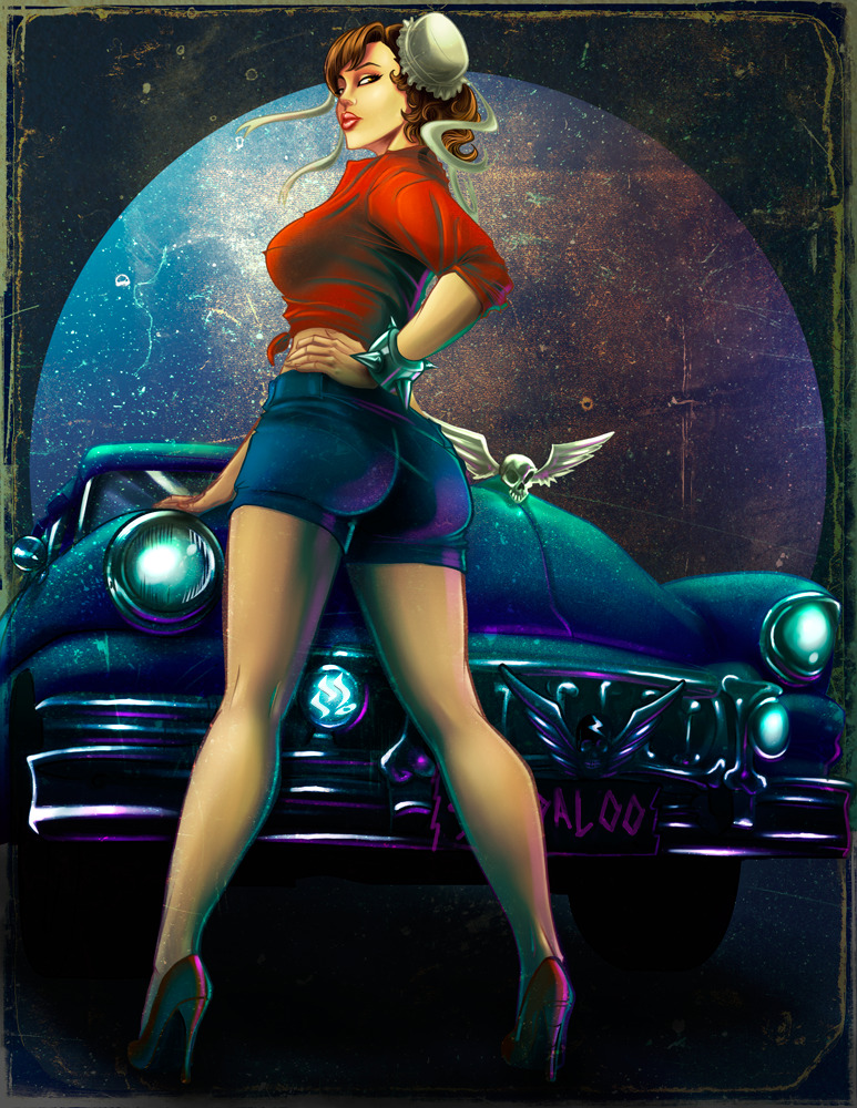 6magianegra6:I love lowriders and street fighter. So this fits me beautifully. Art