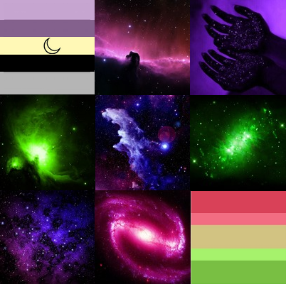 Lunarian Aroflux space moodboard for anon!