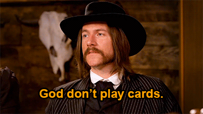 God Dont Play Cards.