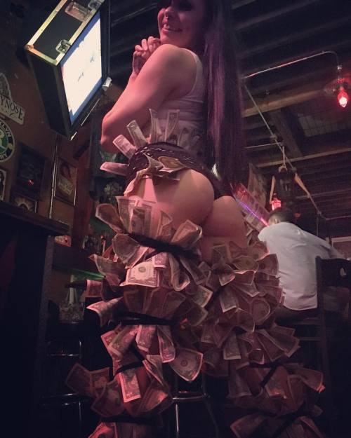 thelaceserpent:  luxliv3s:   shegotrevenge:  slutty-stripper-goddess:  fuckmestupid:  I’m made of money! I love my job so much 💕 #themthighsthough #bootylife #dollardollarbillsyall  (at Lucky 13 Saloon)  REBLOG THE MONEY STRIPPER AND MONEY WILL COME