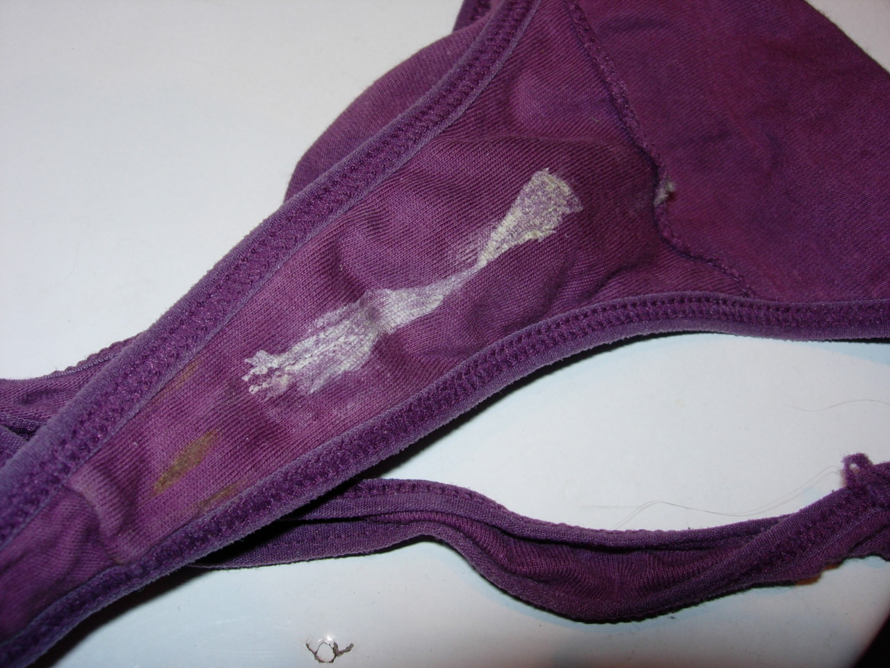 My pussy dirty discharge panties