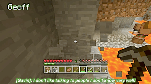 No, see, you just don’t want people to know that you are.