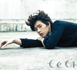 koreanmodel:  Park Haejin by Soo Jin for Ceci Korea Apr 2013.