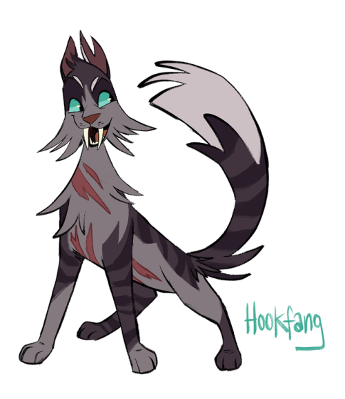 HookfangSenior NightClan WarriorBrother of Sootfang and Shallowfang, Hookfang has more than enough e