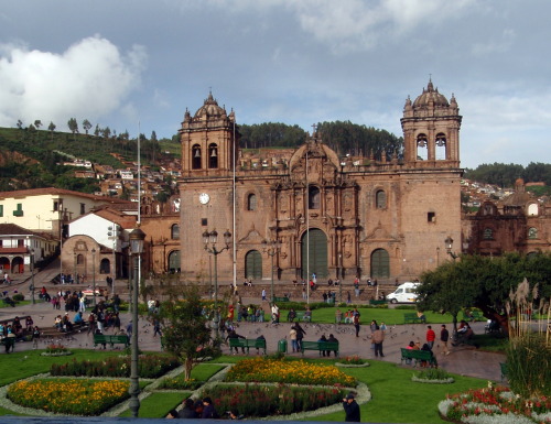Cathedral and Plaza, Cuzco, Peru, 2009.