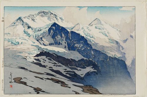 elvispandemonium:Hiroshi Yoshida 吉田 博 (1876 - 1950) -Jungfrau 1925