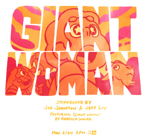Get ready for an all new episode:  GIANT WOMAN Monday Feb 24th @ 8pm!