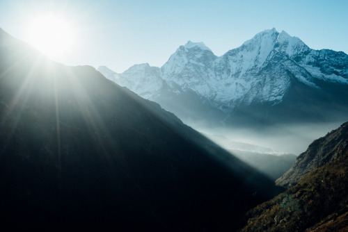 chrisbrinleejr:  Ama Dablam is probably the most beautiful mountain on the planet. 