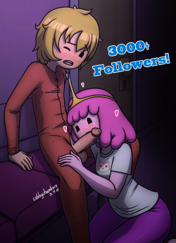 cubbychambers:  Passed 3000+ followersThough I’m sure like 65% of you are bots, thank you so much for following me!