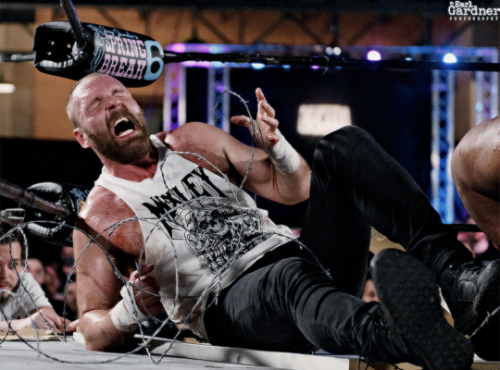 I was blessed with an ability to suffer in this life. 
Jon Moxley vs AJ Gray at GCW: Joey Janelas Spring Break 6 
— photographed by Earl Gardner #wrestlingedit#gcwedit#aewedit#jon moxley#aj gray#gcw #aew x gcw  #joey janelas spring break  #event: joey janelas spring break 6 #candids#tw: blood#ours: edits#maker: s#*