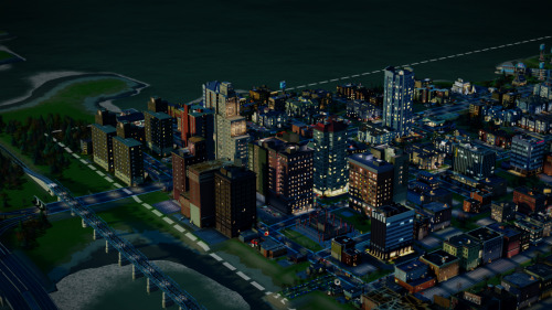 I tried screenshotting the progress of my first city in SimCity from the same angle. They&rsquo;