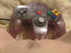 tehgamergirls:  The N64 controller just got better. Credit goes to: http://www.reddit.com/user/Ayiome 