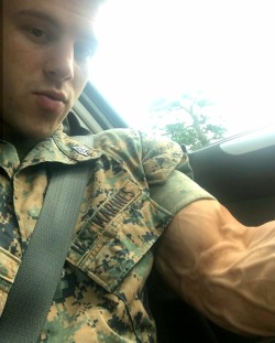 mystraightbuddy:  This fit Marine