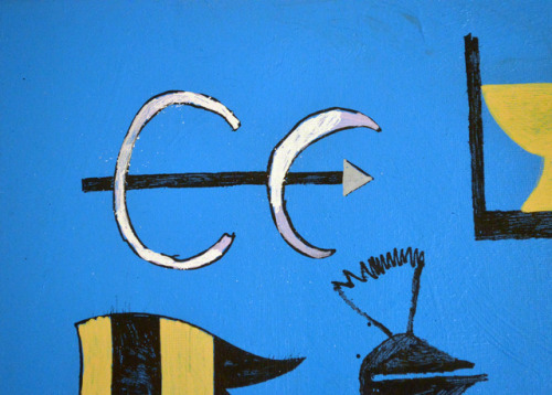 danielflemingart: Grail Quest.16x20″Acrylic on canvas.