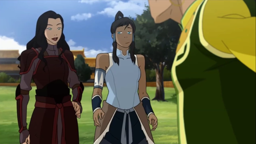 So people kept comparing the same sex PDA in Nick to Korrasami