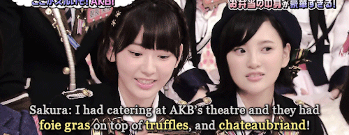 mochichan00: Level of AKB’s catering