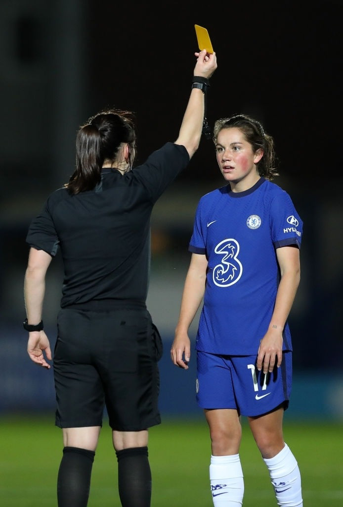 Jessie Fleming of Chelsea poses during the UEFA Womens Champions   Womens soccer Jessie Women