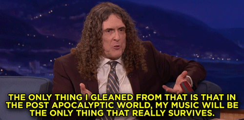 teamcoco: WATCH: “Weird Al” Yankovic On His Music Being Featured On “The Walking