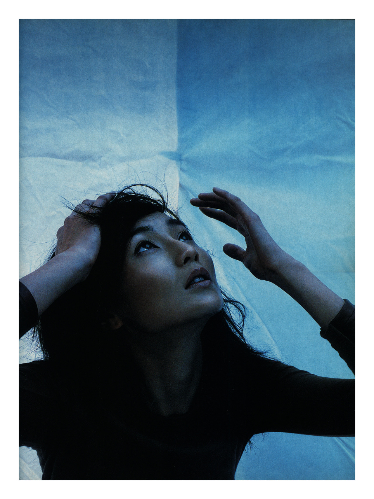 fashionphotographyscans:Magazine: The FaceYear: 1997Models:   Maggie Cheung   Photographer: