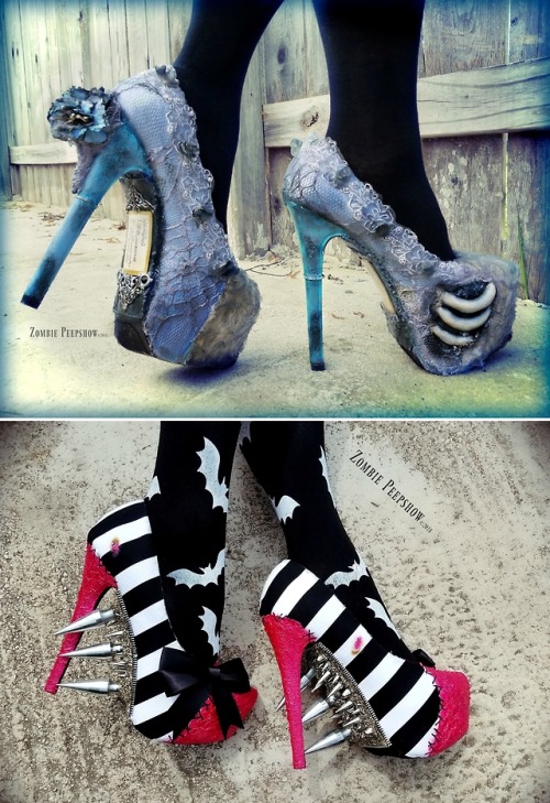 sosuperawesome:  Custom ShoesZombie Peepshow adult photos