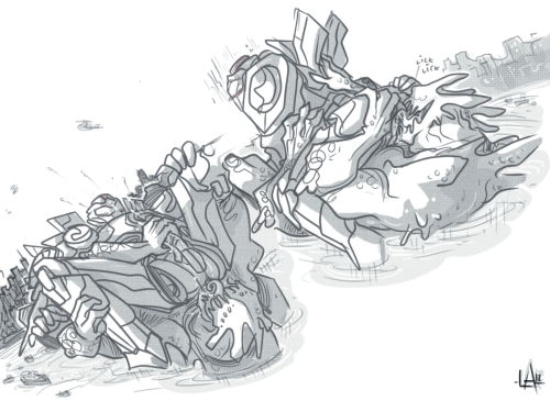 masturbinator:  PACIFIC RIM job   I’m surprisingly ok with this owo