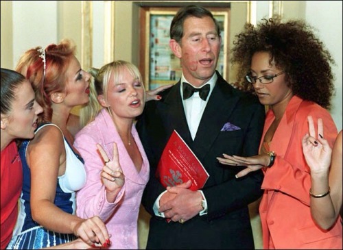 Prince Charles & Spice Girls