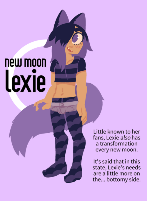 Porn droolcutie: Lexie is a toppy werewolf guitarist photos