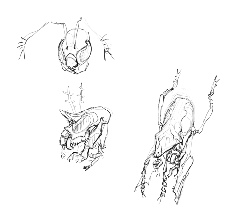 specifically for the Weird Mouth lovers out here, here’s some bug mouths I’ve been doodl