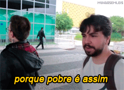"Porque você não tem iPhone?"