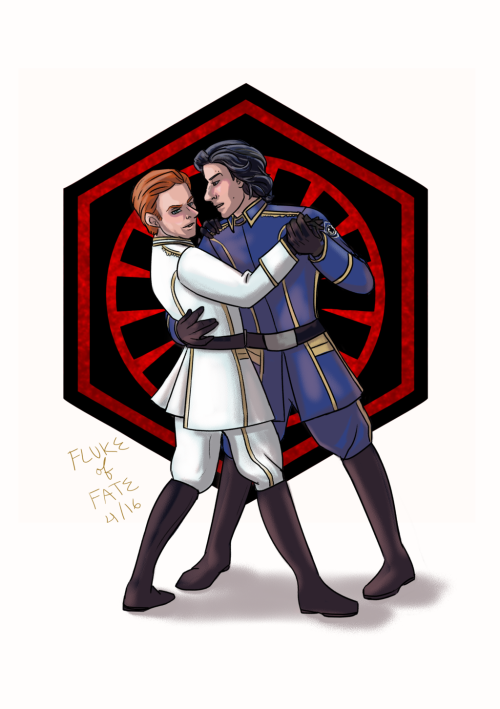 flukeoffate:A Winter’s Ball - Kylux Edition by FlukeOfFate For chapter 3 of NoirSongbird’s fanfic, “